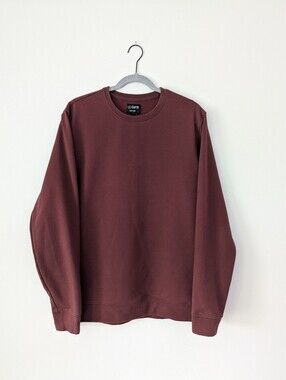 Cuts Hyperloop Pullover Split-Hem Crewneck Sweatshirt Stretch Athleisure